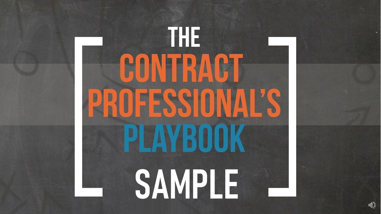 contract-negotiation-playbook-template